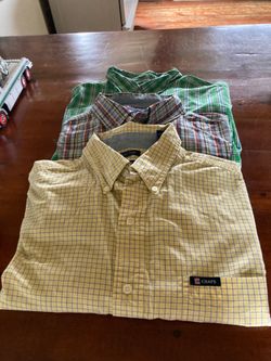 THREE LIKE NEW MEN’S  SHIRTS