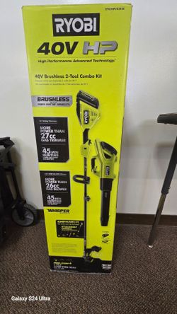 Ryobi 40V HP Brushless 2-Tool Combo Kit