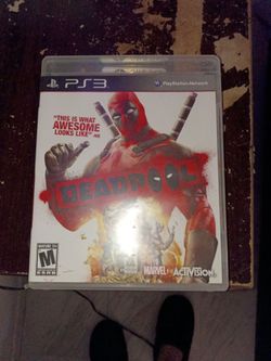 Deadpool ps3 rare