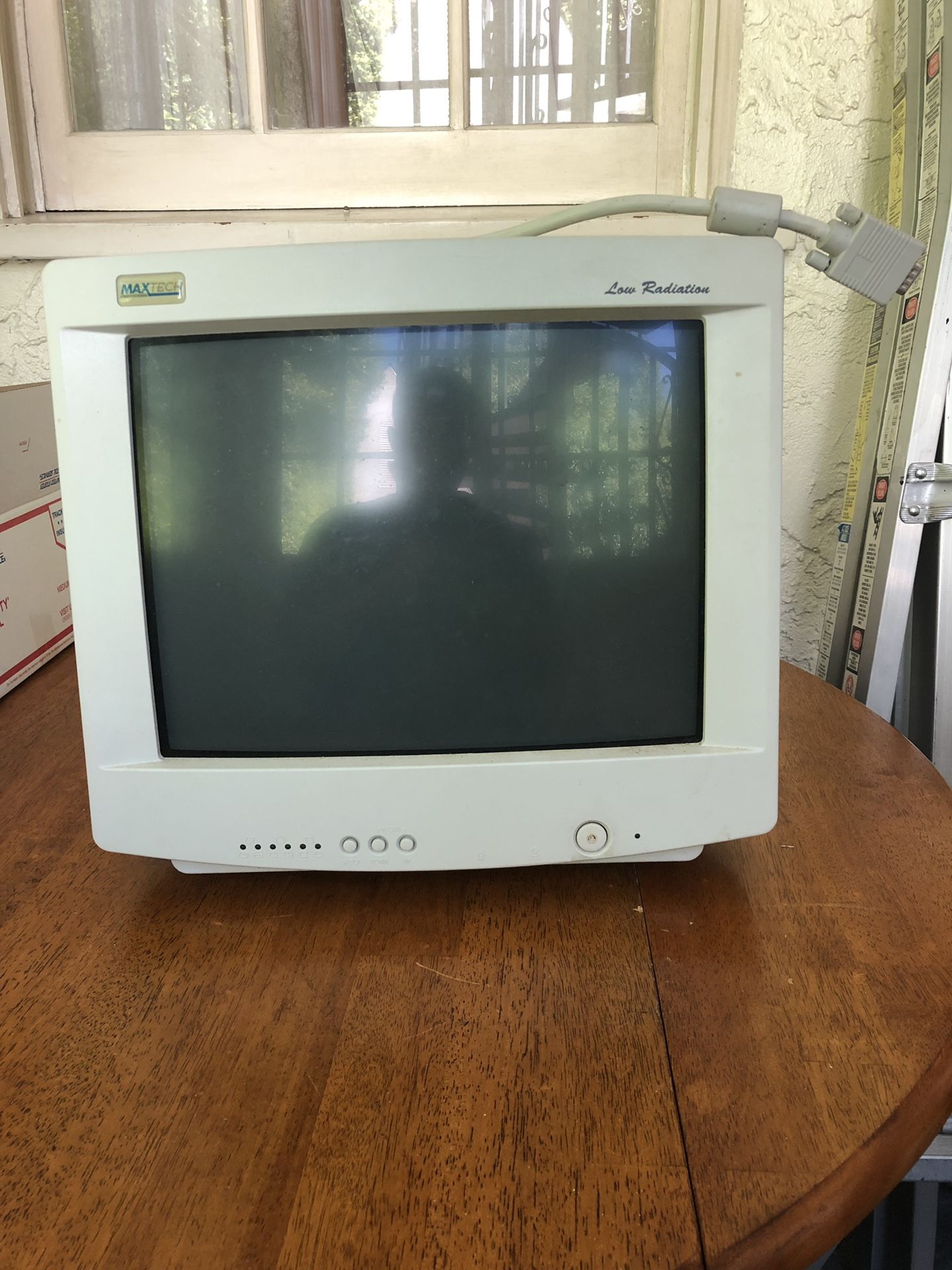 Vintage CRT PC computer monitor 13.8” 1280 x1024 untested