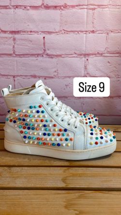 Christian Louboutin Louis Gomme Spike Sneakers