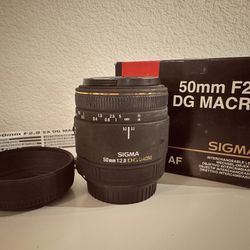 Sigma 50mm F2.8 EX DG Macro for canon