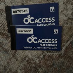 OC Access Fare Coupons