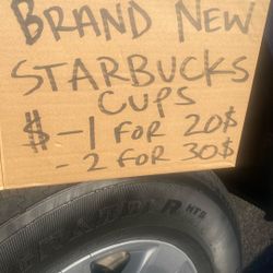 Brand New Starbuck Cups 