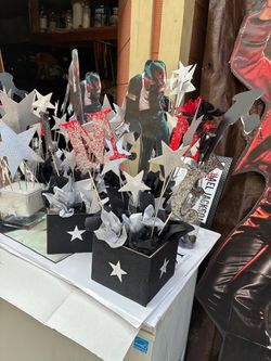 Michael Jackson Party Centerpiece Decorations Set