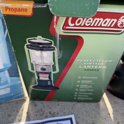 Coleman PerfectFlow 2-Mantle Propane Lantern. 