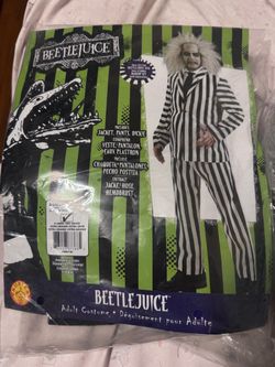 Beetlejuice adult costume