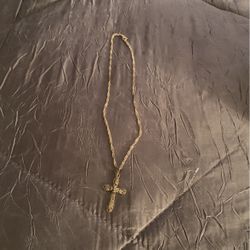 Sterling silver Shane and marcasite cross