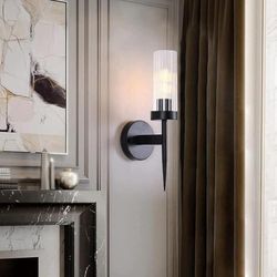 Bokt Mid Century Modern slim wall sconce RETAIL $137