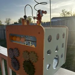 Toddler Busy Box Learning Cube Moover 