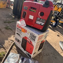 1500-Watt Recoil Start Gasoline Powered Ultra-Light Inverter Generator with 60cc OHV Engine and CO Sensor Shutdown