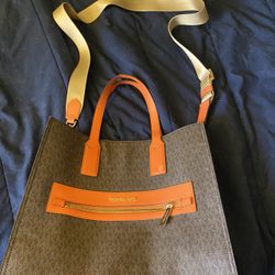 Michael Kors Brown Tote Purse