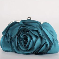 Flower Design Evening Bag