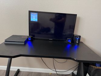 Gaming Tv PS4 Speakers Desk
