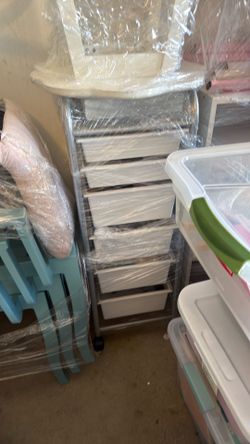 6 Tier Rolling Cabinet Teacher or Salon