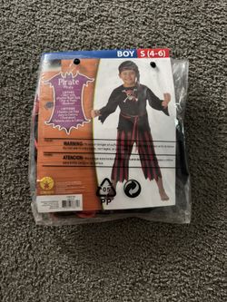 Boys Halloween Costume Size 4-6 Small