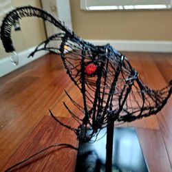 Hand Crafted One Of A Kind ANGLER FISH LAMP