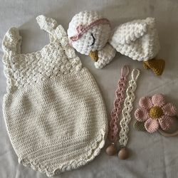 Handmade Baby Girl Gift Set
