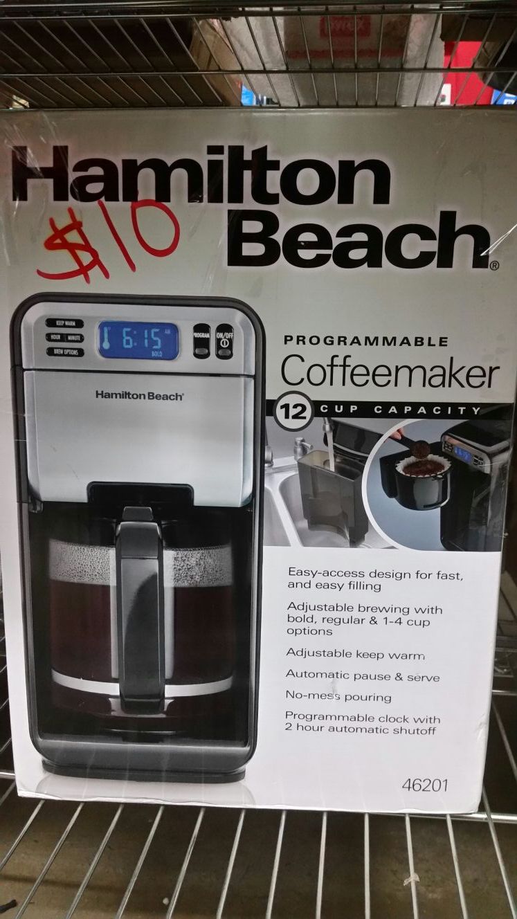 Hamilton Beach coffee maker
