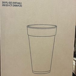 Sysco 20oz Foam Cups