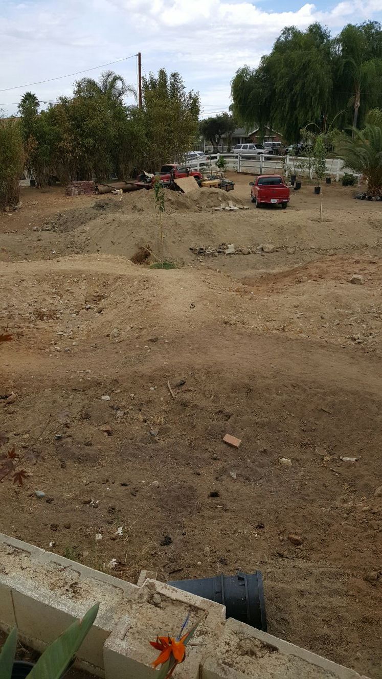 Wanted free fill dirt.
