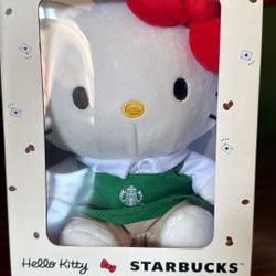 Starbucks Bear x Hello Kitty Plushie 