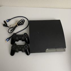 320gb Sony PlayStation 3 Bundle Damaged Tested Working 