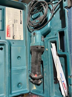 Makita Recipro saw, Case, Blades