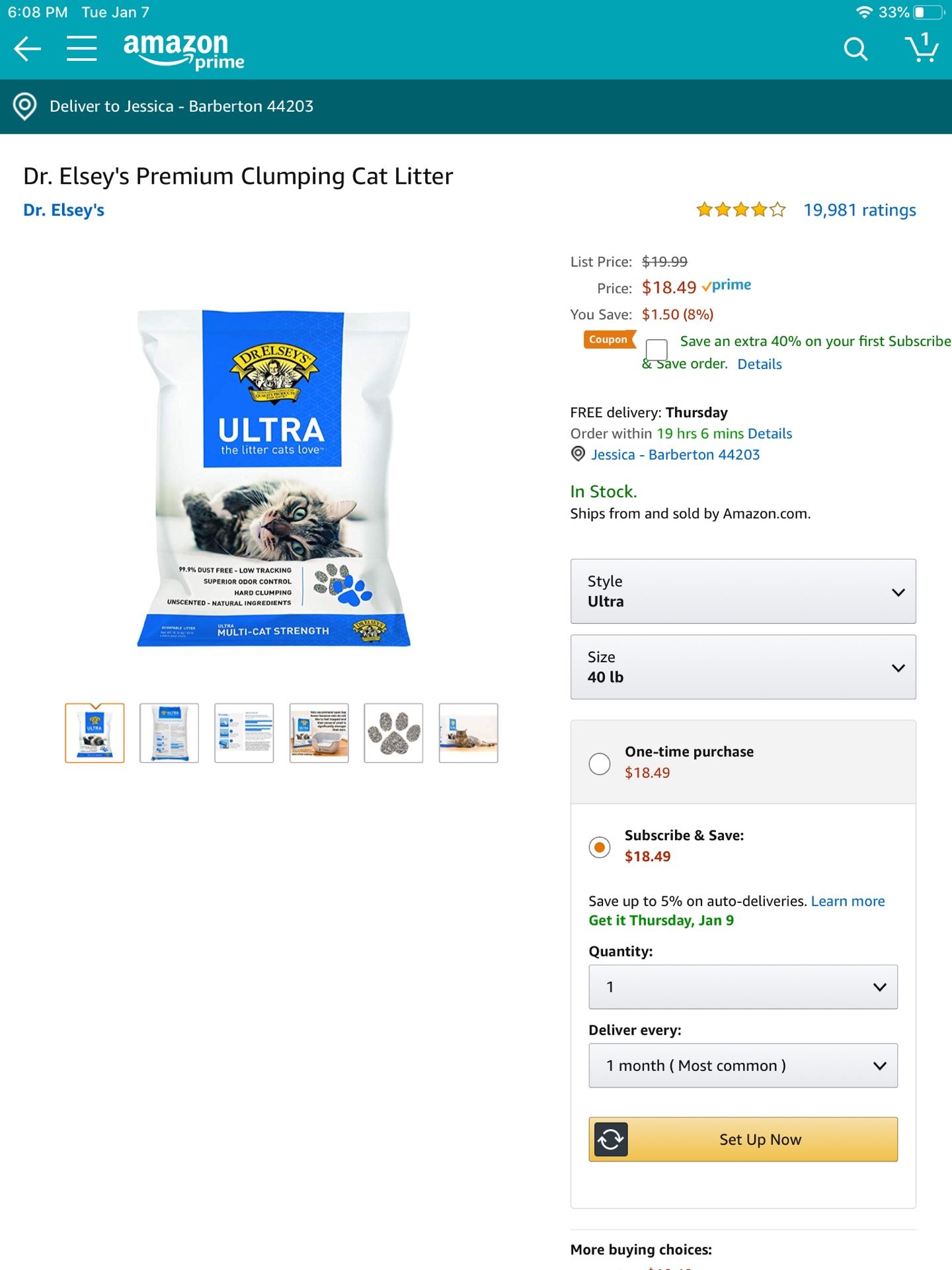 Dr elseys premium cat clumping litter