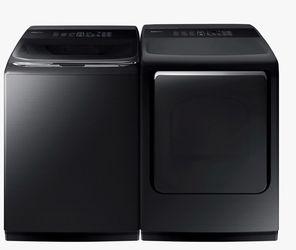 Samsung washer and gas dryer set