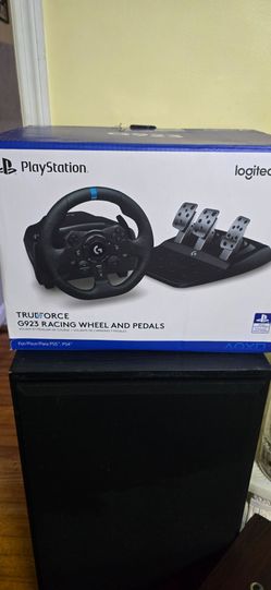 G923 Racing Wheel and Pedals, PlayStation. Brand new, never used.