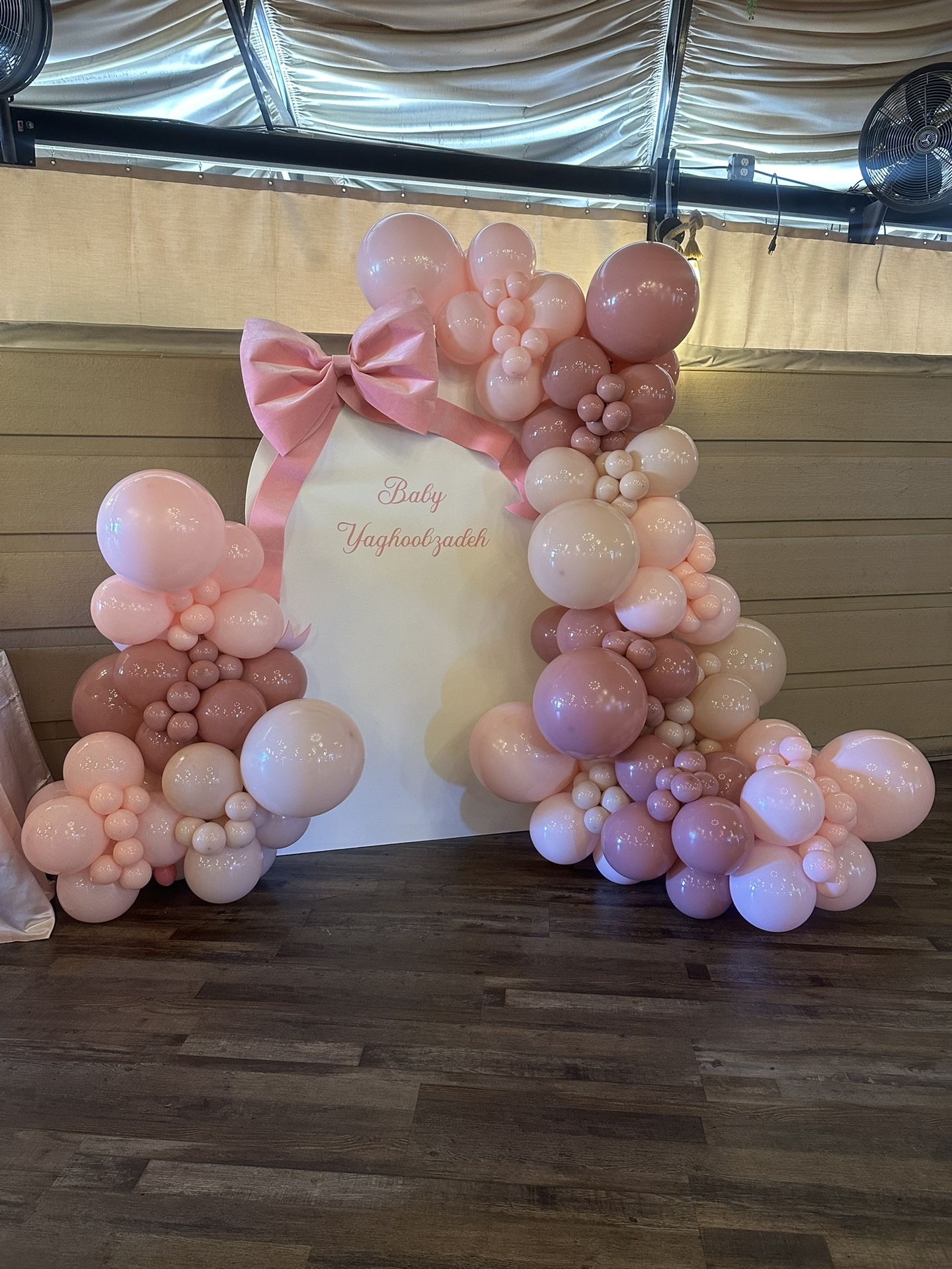 Ballon Garland Backdrop