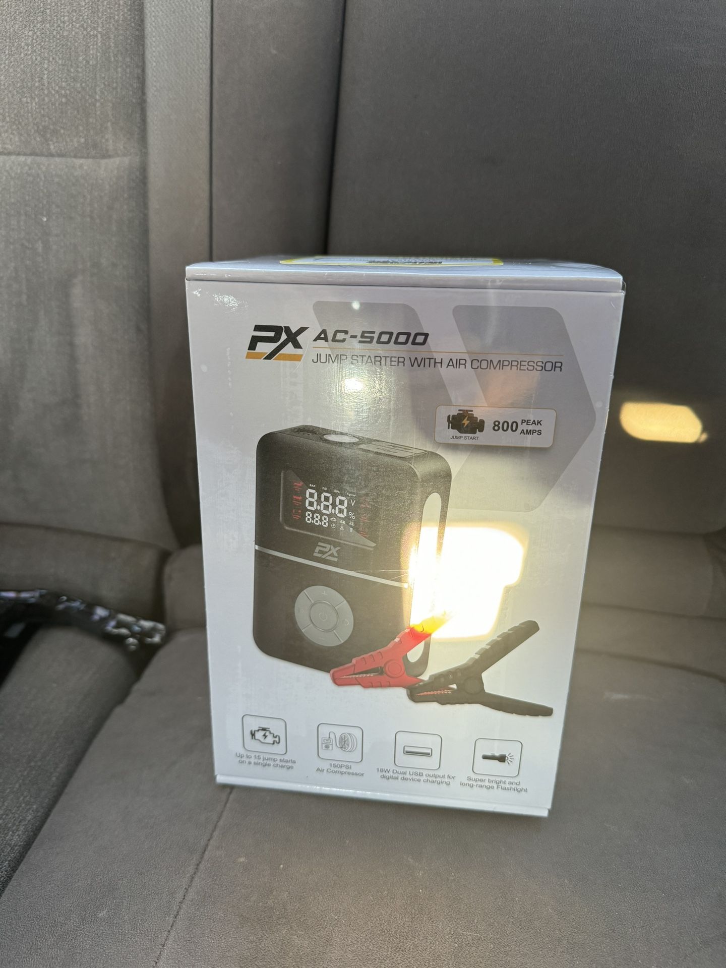 Px ac 500 Jump Box With Air Compressor