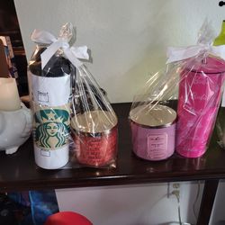 Tumbler And Candle Gift Set 