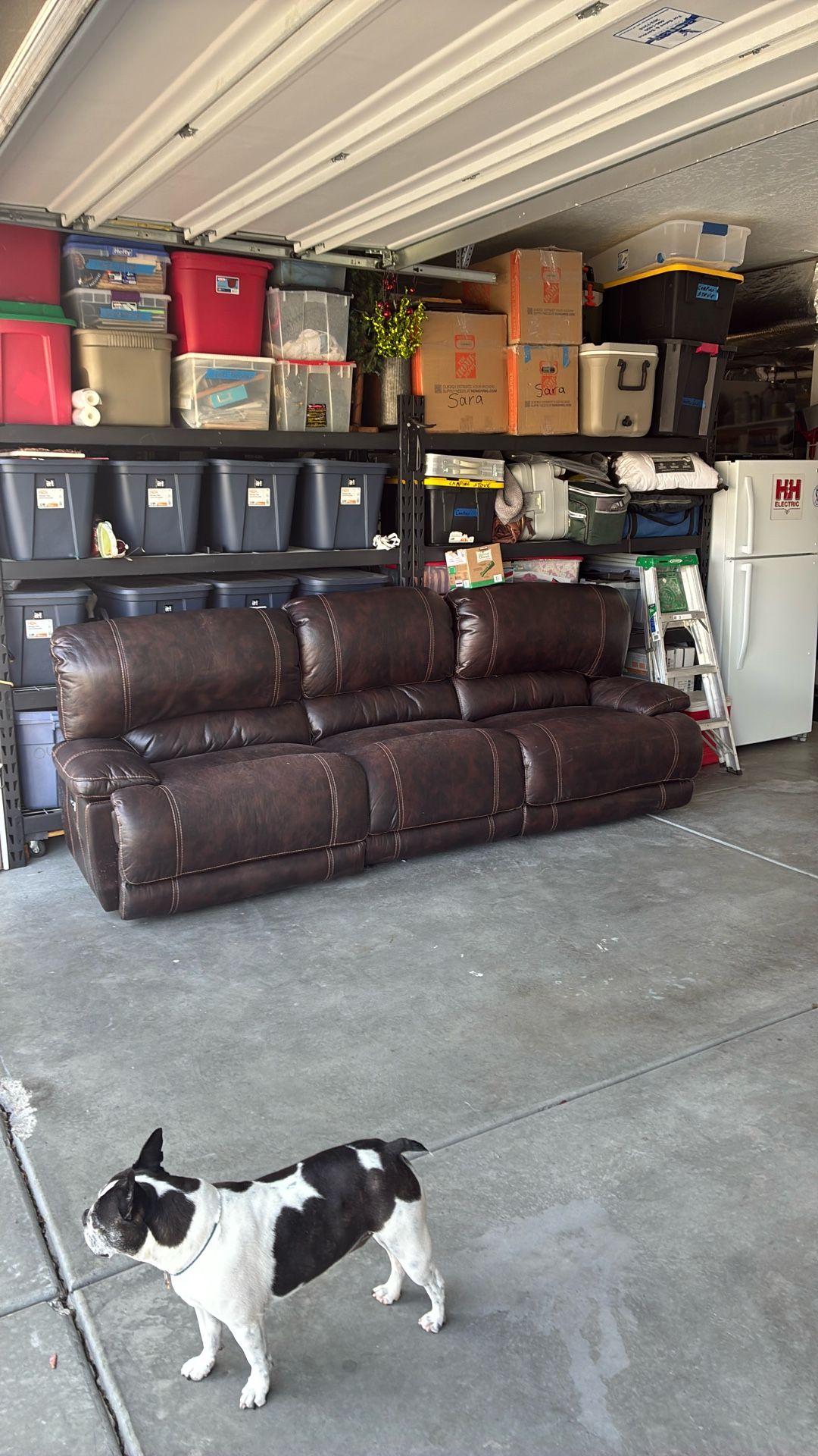 3 Recliner Couch 118” Long