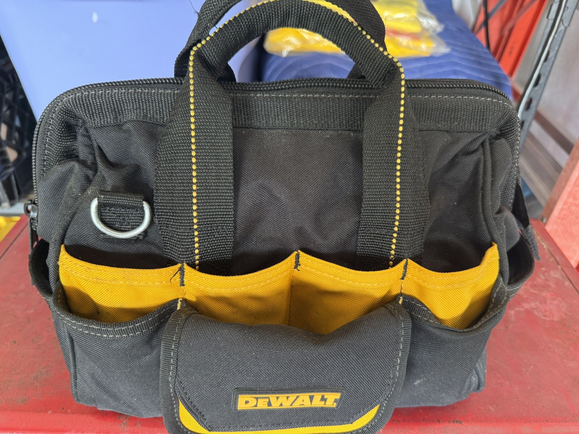 DeWALT Heavy Duty Tool Bag w/Assorted Tools. DeWALT, RYOBI, Milwaukee, Klein Craftsman++.  NEW & USED!!!😎