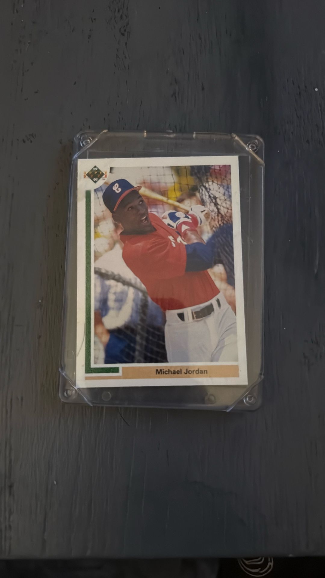 Micheal Jorden Baseball Card