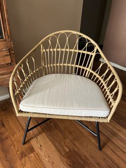 Wicker Bamboo chair