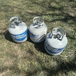 3 Bottles Of Propane 