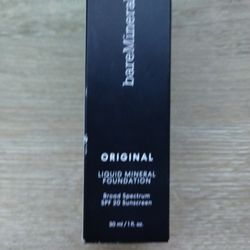 BareMinerals Original Liquid Mineral Foundation Fairy Light 03
