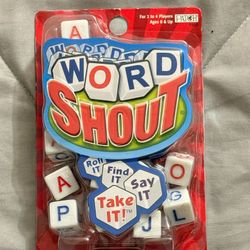 New Word Shout Game