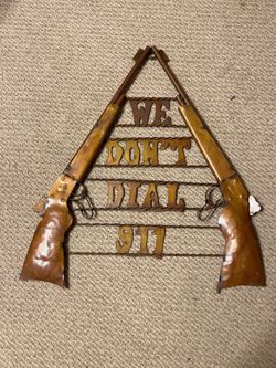 Rustic Western Rifle Wall Decor β Vintage Country Style