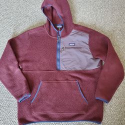 Patagonia Retro Pile Pullover Sweater Sherpa Warm Hooded Zipup Zipper 