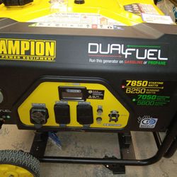 Champion Global Power Dual Fuel Gasoline Or Propane