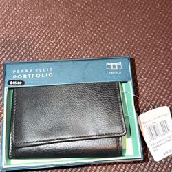 Perry Ellis portfolio wallet (trifold)
