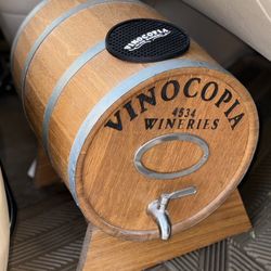Vinocopia Wineries 2586 Hand-Crafted Wine Barrel