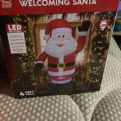 Blow Up Santa
