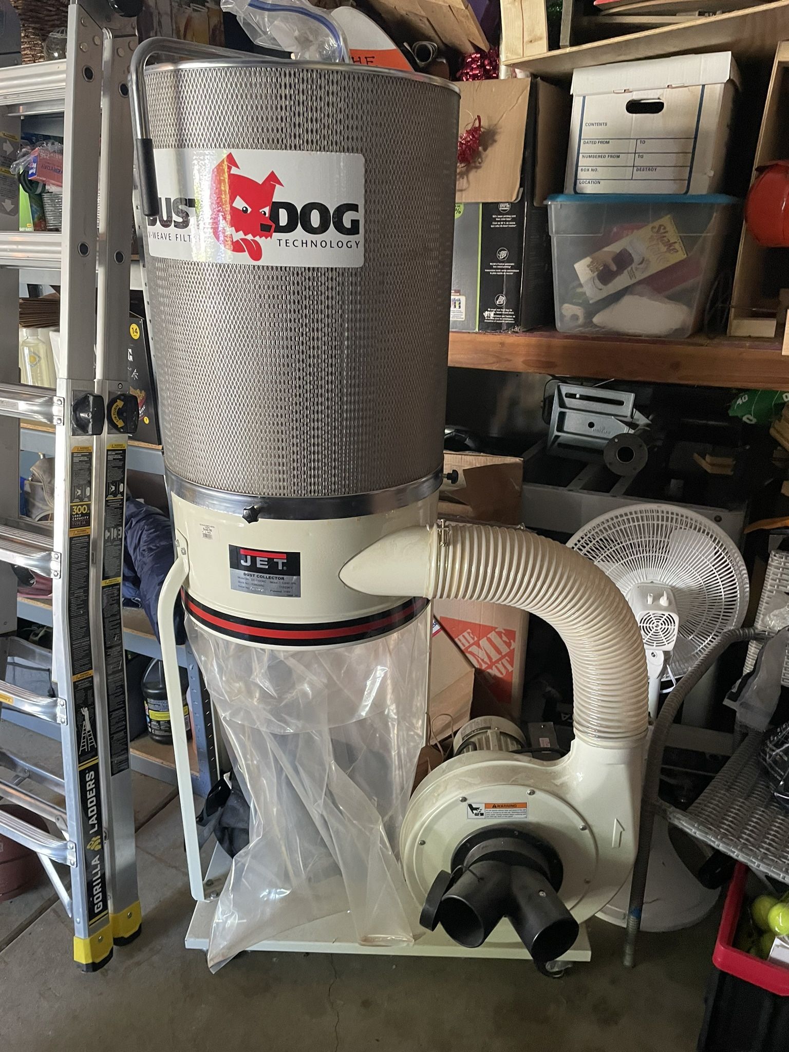 Dust Dog Dust Collector 