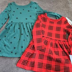 4t Long Sleeve Dresses