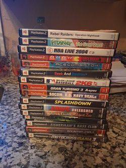 PS2 GAMES -  $15 EACH